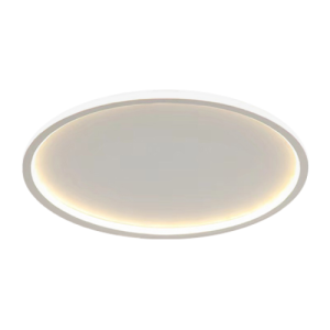 Plafon Telaio Redondo Branco Iluminação Lateral Bivolt 3.000K