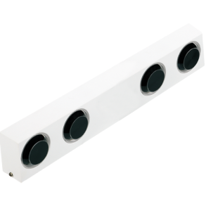 Arandela ARC Retangular 8W 720Lm IP65 Bivolt 3000K