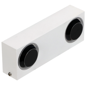 Arandela ARC Retangular Branca 4W 430Lm IP65 Bivolt 3000K