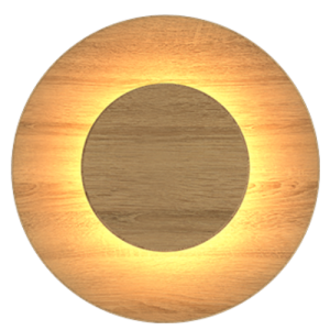 Arandela Eclipse Iluminação Indireta 800Lm 3000K (1)