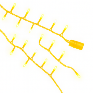 Cordão 100 Leds Fixo com 20 Strobos