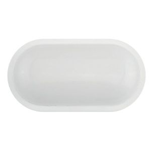 Luminária Casco Oval 15W Branca Bivolt IP65