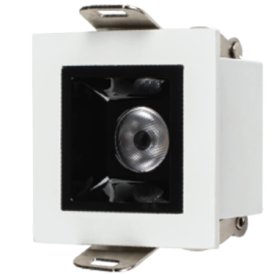 Spot Micro Led Pontual Fixo de Embutir 2W 160Lm 26º