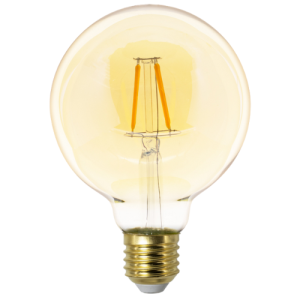 Lâmpada Led G95 Carbono 4W E27 Bivolt