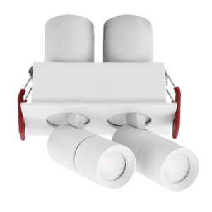 Spot Led De Embutir Omni 2x5W Branco IRC>97 641Lm 3.000k