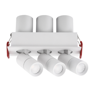 Spot Led De Embutir Omni 3x5W Branco IRC>97 1049Lm 3.000k