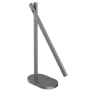 Luminária de Mesa HASHI 10W com Carregador por Indução Grafite
