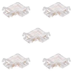 Emenda para Fita Led 10mm Transparente em L (3)
