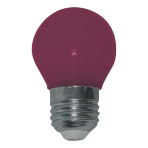 Lâmpada Led Bolinha G45 3W Bivolt Colorida (1)
