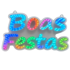 Luminoso Boas Festas