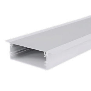 Perfil de Embutir Light Nano Extra Largo Branco