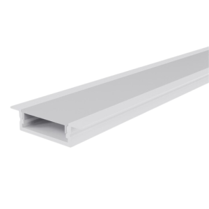 Perfil de Embutir Light Nano Largo Branco