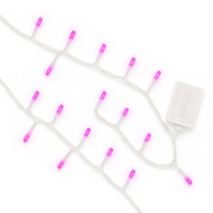 Pisca-pisca Multifunções Rosa