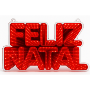 Placa Luminosa Feliz Natal (2)