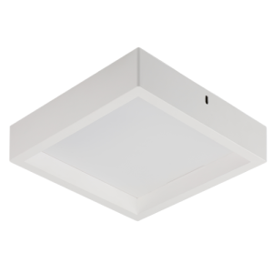 Plafon Recuado de Sobrepor Quadrado 18W Bivolt IP20 Branco