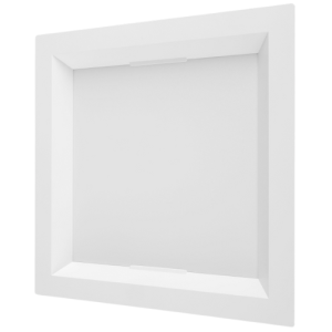 Plafon de Embutir Recuado Quadrado Branco 24W Bivolt IP20