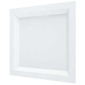 Plafon de Embutir Recuado Quadrado Branco 36W Bivolt IP20