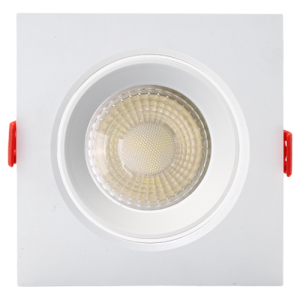 Spot de Embutir com Led Integrado 3W IP20 Bivolt em ABS