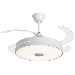 Ventilador de Teto Air Sound com Plafon e Pás Retrátil (3)